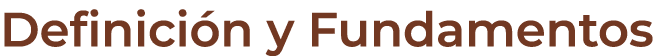 Definici n y Fundamentos