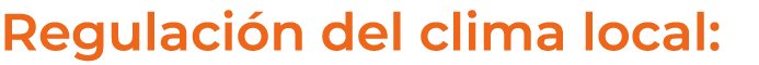 Regulaci n del clima local: 