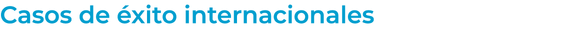 Casos de xito internacionales