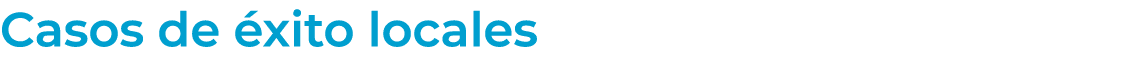 Casos de xito locales