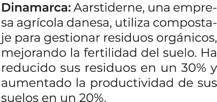 Dinamarca: Aarstiderne, una empresa agr cola danesa, utiliza compostaje para gestionar residuos org nicos, mejorando ...